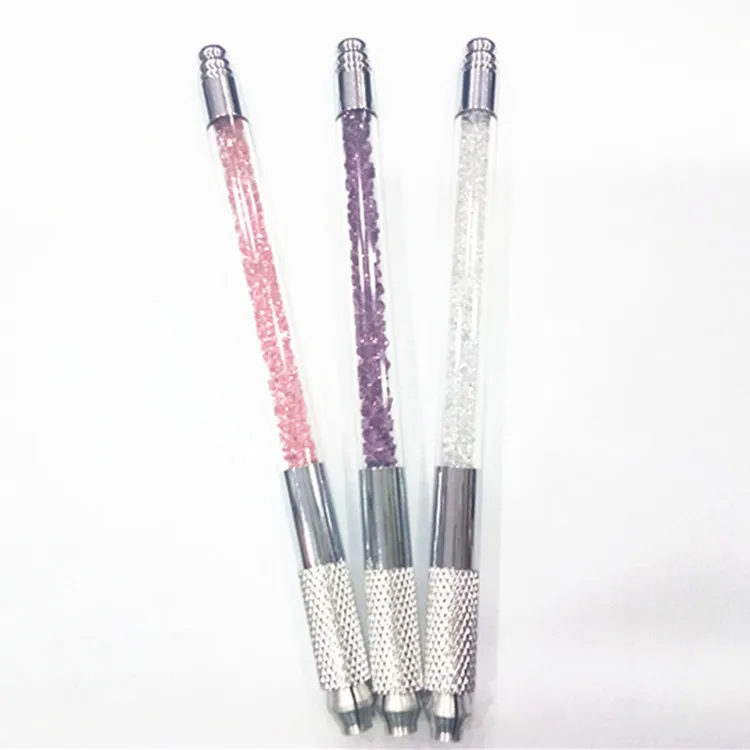 New Tattoo Pen Permanent Makeup Manual Tattoo Machine Crystal Quartz Handle Microblading Pen Cross Tip Lip Eyebrow Makeup Gift
New Tattoo Pen Permanent Makeup Manual Tattoo Machine Crystal Quartz Handle Microblading Pen Cross Tip Lip Eyebrow Makeup Gift
