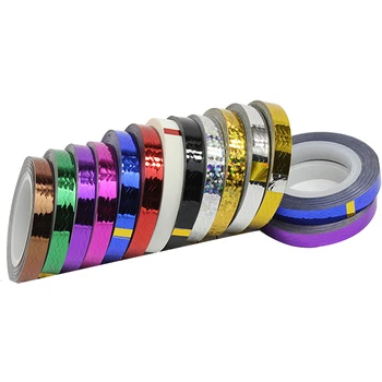 Mixed Colors Rolls Striping Tape Line Nail Art Tips Decoration Sticker 14Pcs Colorful
Mixed Colors Rolls Striping Tape Line Nail Art Tips Decoration Sticker 14Pcs Colorful