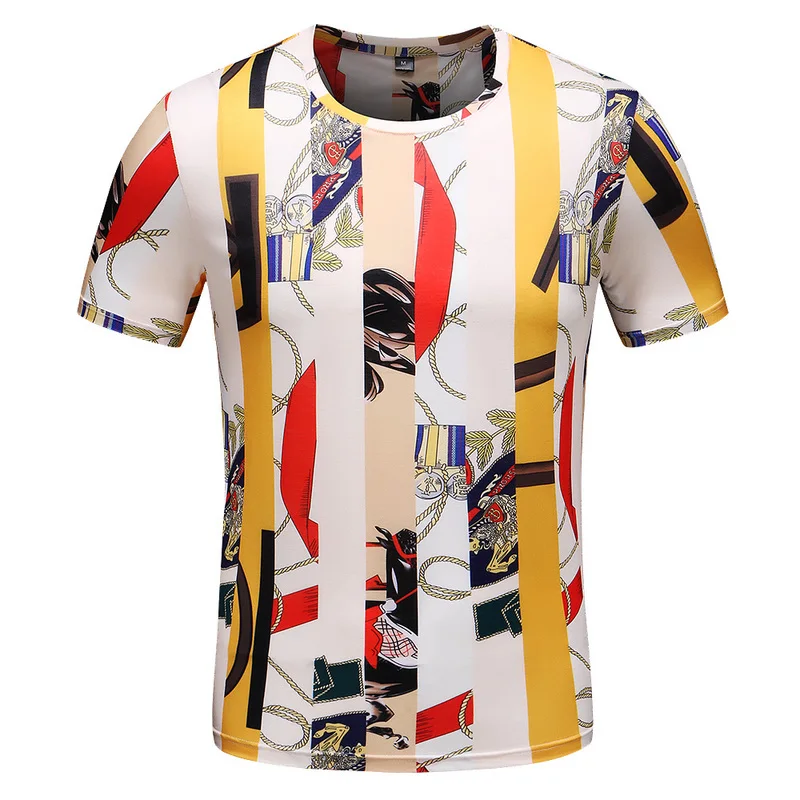 New High 2019 Men luxury Block Striped T Shirts T-Shirt Hip Hop Skateboard Street Cotton T-Shirts Tee Top Top Drake #J34
New High 2019 Men luxury Block Striped T Shirts T-Shirt Hip Hop Skateboard Street Cotton T-Shirts Tee Top Top Drake #J34