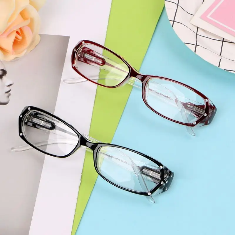 Fashion Reading Glasses Women Lady Inlaid Rhinestone Glasses Diopter +1.0 +1.5 +2.0 +2.5 +3.0 +3.5 +4.0
Fashion Reading Glasses Women Lady Inlaid Rhinestone Glasses Diopter +1.0 +1.5 +2.0 +2.5 +3.0 +3.5 +4.0