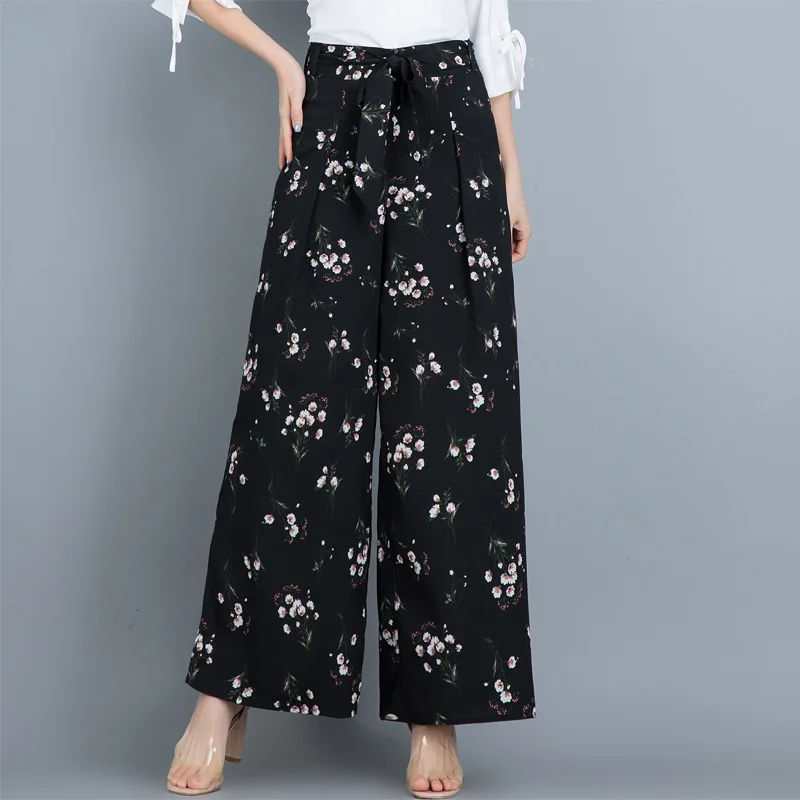 2019 summer new wide-leg print pants women split fork chiffon SKIRTS PANTS high waist PLUS size casual pants trousers
2019 summer new wide-leg print pants women split fork chiffon SKIRTS PANTS high waist PLUS size casual pants trousers