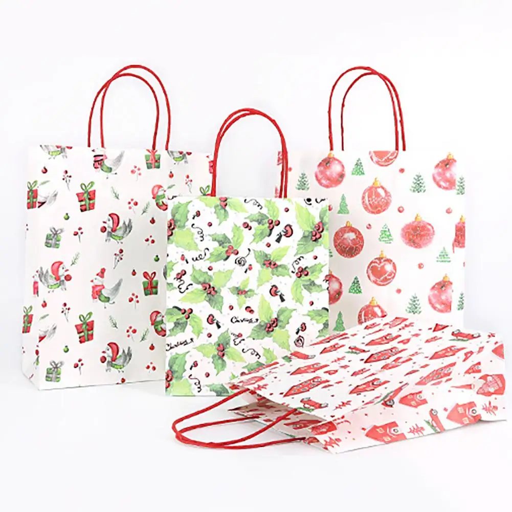 Christmas Ball Box Cabin Holly Kraft Paper Gift Bag Holiday Party Candy Handbag Fashion
Christmas Ball Box Cabin Holly Kraft Paper Gift Bag Holiday Party Candy Handbag Fashion