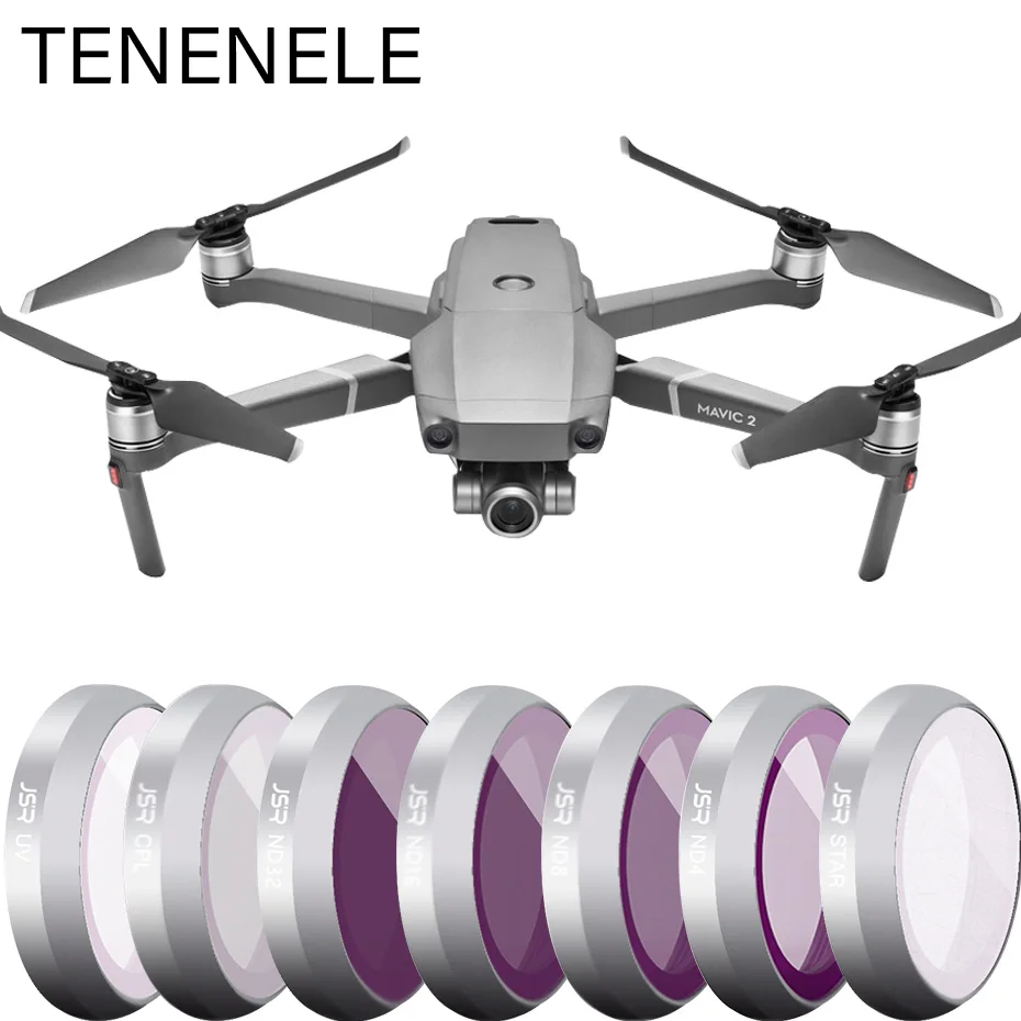 TENENELE For Mavic2 Zoom Drone Filter ND4/8/16/32 Camera Filters For DJI Mavic 2 Zoom Polarizing UV Star Lens Filter Accessories
TENENELE For Mavic2 Zoom Drone Filter ND4/8/16/32 Camera Filters For DJI Mavic 2 Zoom Polarizing UV Star Lens Filter Accessories