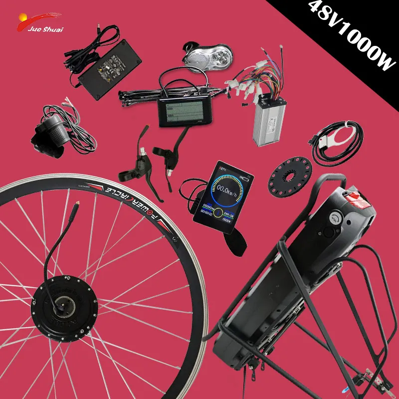 20" 26" 700C(28") Electric Bike Kit for 48V 1000W Rear Motor Wheel ebike Kit With LG/SAM 48V Lithium Battery bicicleta electrica
20" 26" 700C(28") Electric Bike Kit for 48V 1000W Rear Motor Wheel ebike Kit With LG/SAM 48V Lithium Battery bicicleta electrica