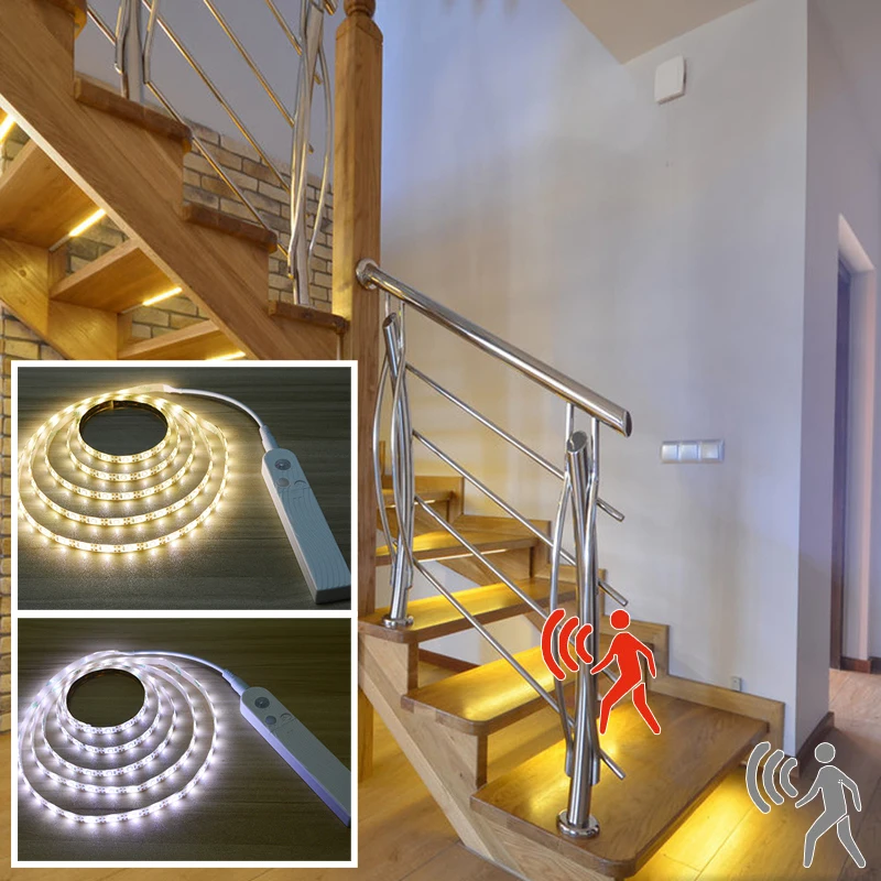3M 2M 1M LED Smart Stair Lights Under Bed Light PIR Sensor Detector Control Intelligent Wall Lamp Cupboard Wardrobe Kichen Light
3M 2M 1M LED Smart Stair Lights Under Bed Light PIR Sensor Detector Control Intelligent Wall Lamp Cupboard Wardrobe Kichen Light