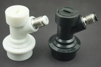 NEW Portable Convenient A Pair of Black and White Hose Threaded Connection for Ball Lock Home Brew Kegs Repair Disconnects
NEW Portable Convenient A Pair of Black and White Hose Threaded Connection for Ball Lock Home Brew Kegs Repair Disconnects