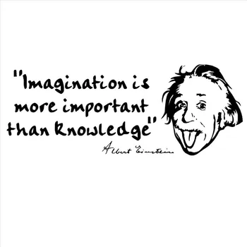Famous Quotes ALBERT EINSTEIN Imagination is more importent than Knowledge Vinyl Wall Art Sticker Home Decor Bedroom Mural
Famous Quotes ALBERT EINSTEIN Imagination is more importent than Knowledge Vinyl Wall Art Sticker Home Decor Bedroom Mural