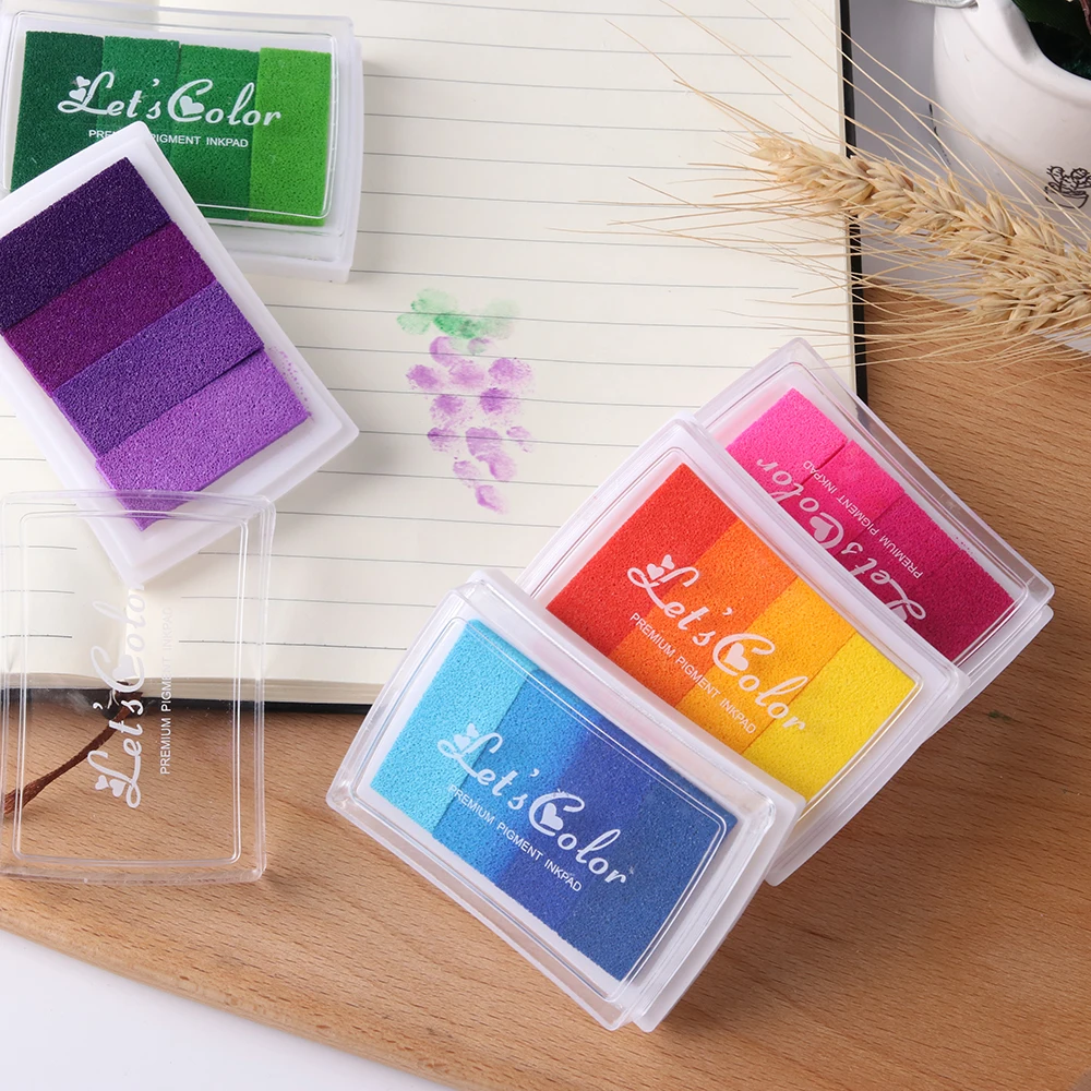 1PC Delicate Color Gradual Change DIY Oil Scrapbook Albums Gradient Stamp Set Ink Pad Inkpad Craft Tin DIY Accessories
1PC Delicate Color Gradual Change DIY Oil Scrapbook Albums Gradient Stamp Set Ink Pad Inkpad Craft Tin DIY Accessories