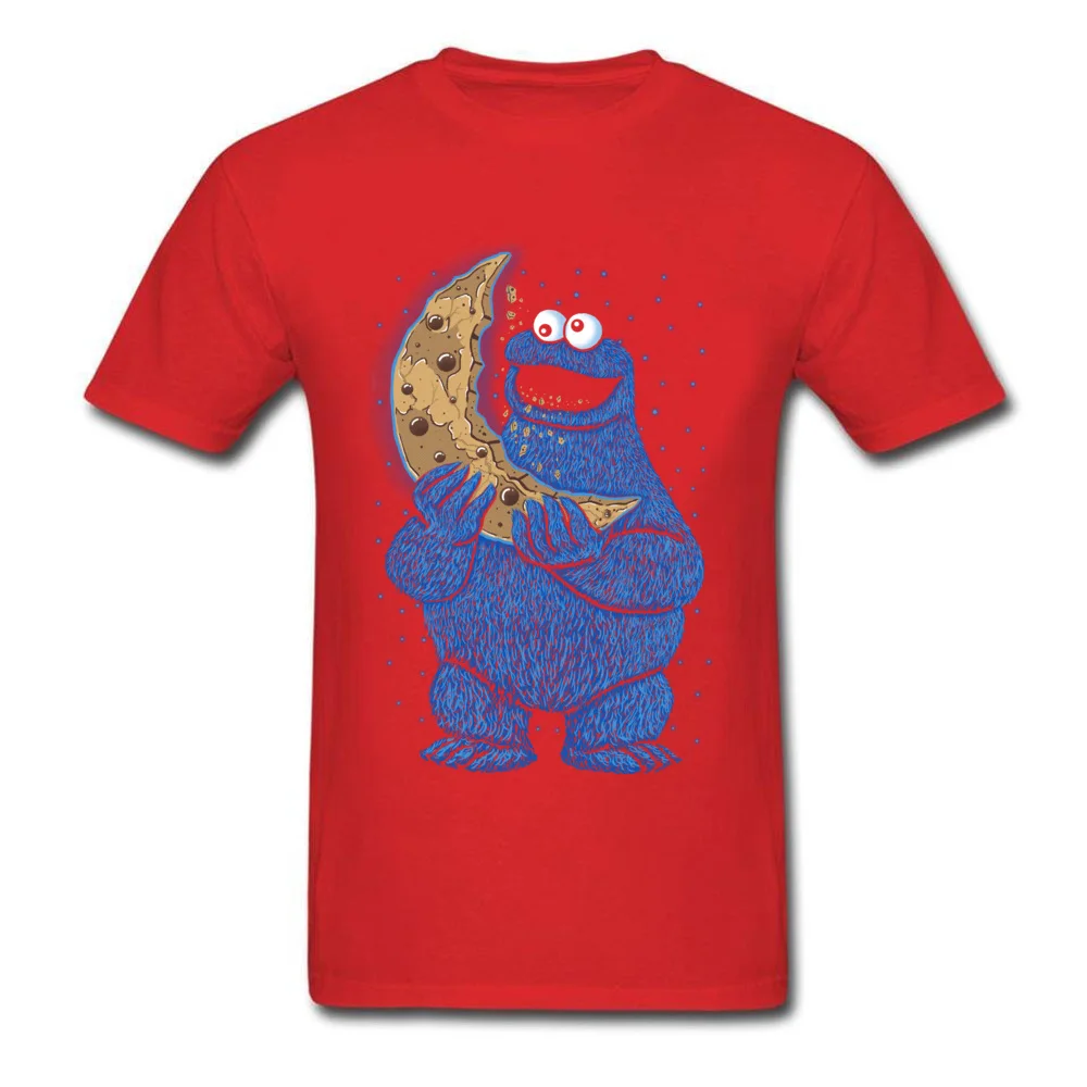 Cookie Moon Tops T Shirt 2018 New Fashion O-Neck Design Short Sleeve All Cotton Mens T-Shirt Casual T Shirt Free Shipping Cookie Moon red
