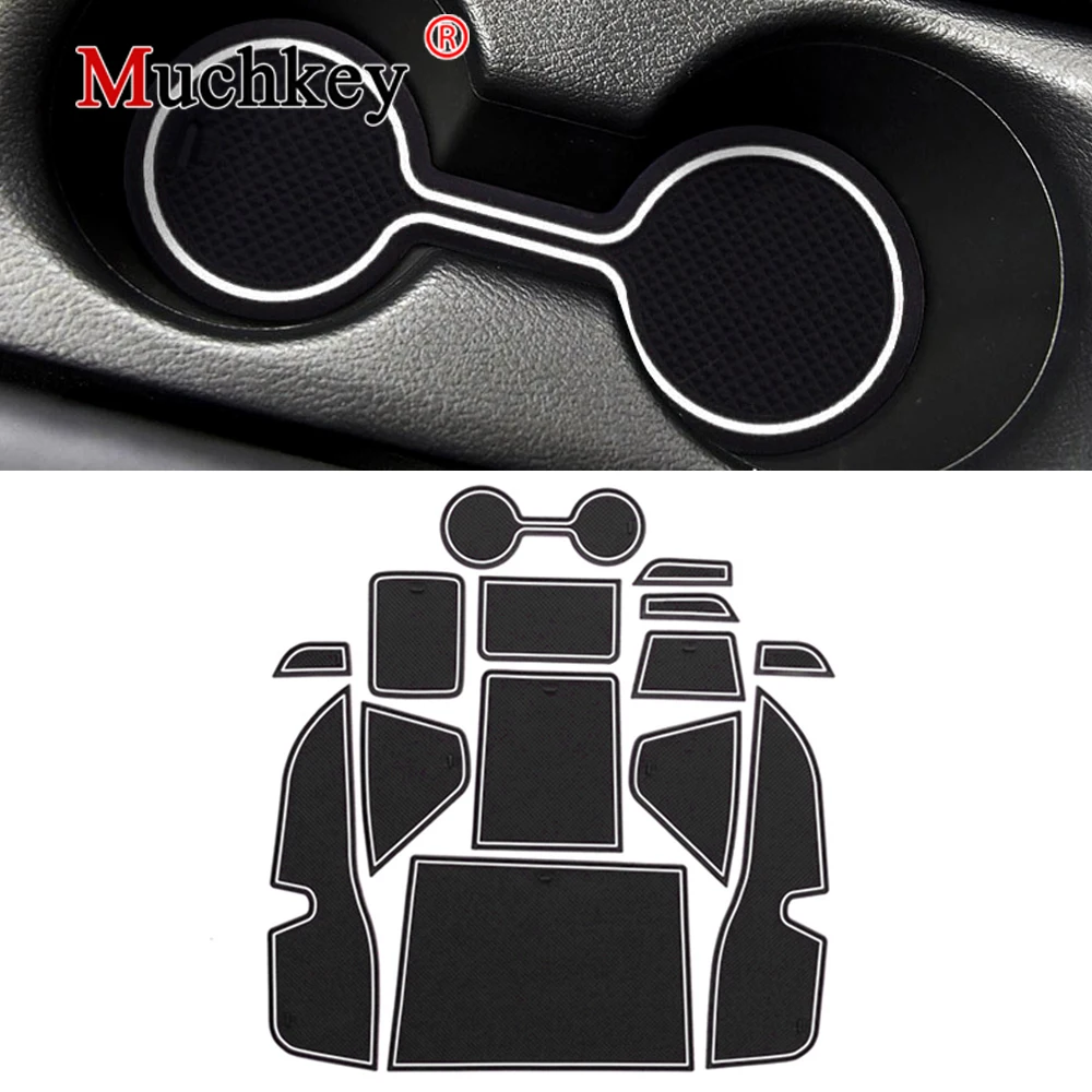 Muchkey Car Gate slot mats For NISSAN KICKS Red/White 14pcs Interior Door Pad/Cup Dust mats Water Coaster Non-slip Car-Styling
Muchkey Car Gate slot mats For NISSAN KICKS Red/White 14pcs Interior Door Pad/Cup Dust mats Water Coaster Non-slip Car-Styling