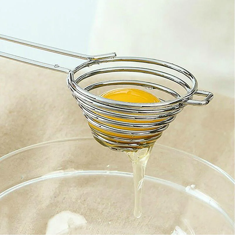 Dropship Stainless Steel Kitchen Accessories Creative Practical Kitchen Supplies Egg Yolk Separator Egg White Separator Spiral
Dropship Stainless Steel Kitchen Accessories Creative Practical Kitchen Supplies Egg Yolk Separator Egg White Separator Spiral