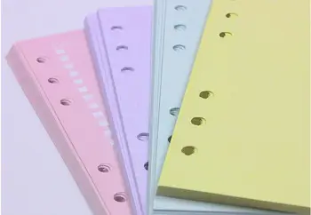 Color Inside The page Standard General 6 hole Notepad Notebook A5/A6 Loose Leaf The Core 40 Sheets
Color Inside The page Standard General 6 hole Notepad Notebook A5/A6 Loose Leaf The Core 40 Sheets