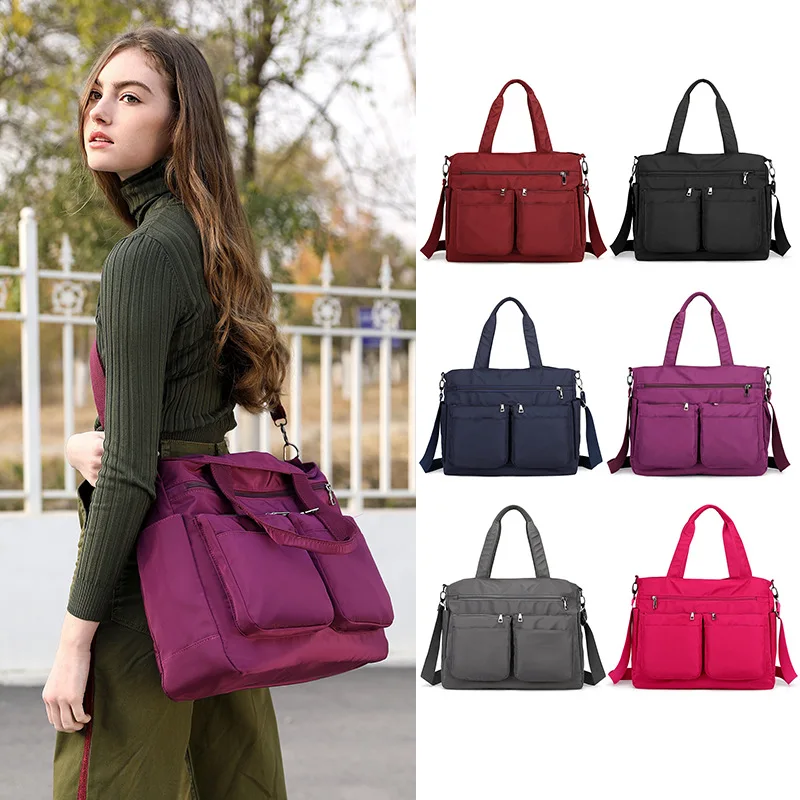 Luxury Brand Waterproof Ladies Shoulder Bag Designer Design Quality Ladies Messenger Women's Bag Oxford Textile Handbag Ladies
Luxury Brand Waterproof Ladies Shoulder Bag Designer Design Quality Ladies Messenger Women's Bag Oxford Textile Handbag Ladies