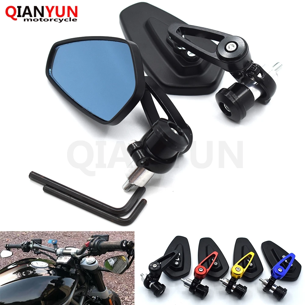 Universal 7/8" motorcycle CNC aluminum rearview mirror side mirror For Honda GROM CBR250R CBR300R CBR500R CBR500F CBR500X
Universal 7/8" motorcycle CNC aluminum rearview mirror side mirror For Honda GROM CBR250R CBR300R CBR500R CBR500F CBR500X