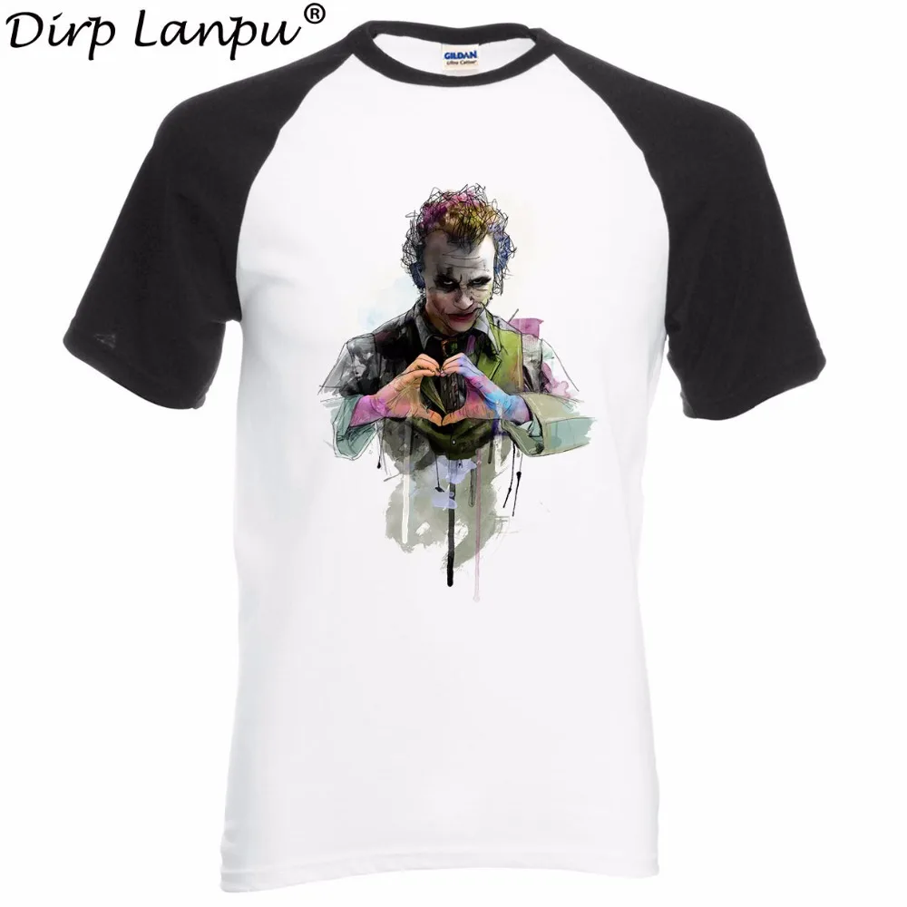 2018 salute Heath Ledger Most classic Joker t-shirt men white Casual Breathable tee shirt homme dark Violence Aesthetics t shirt
2018 salute Heath Ledger Most classic Joker t-shirt men white Casual Breathable tee shirt homme dark Violence Aesthetics t shirt