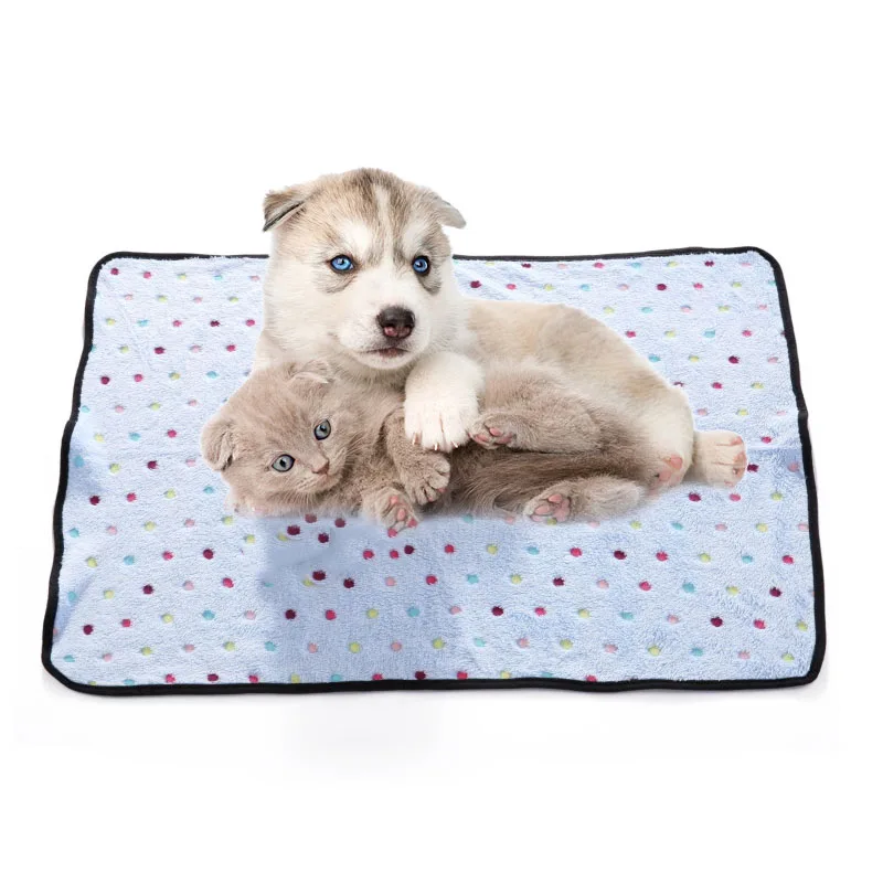 Pet Dog Cat Mats Puppy Fleece Soft Pet Blanket Beds Warm Dog Mat Pet Dogs Cats Autumn Warming Thickening Pet Supply Nest Pad 40
Pet Dog Cat Mats Puppy Fleece Soft Pet Blanket Beds Warm Dog Mat Pet Dogs Cats Autumn Warming Thickening Pet Supply Nest Pad 40