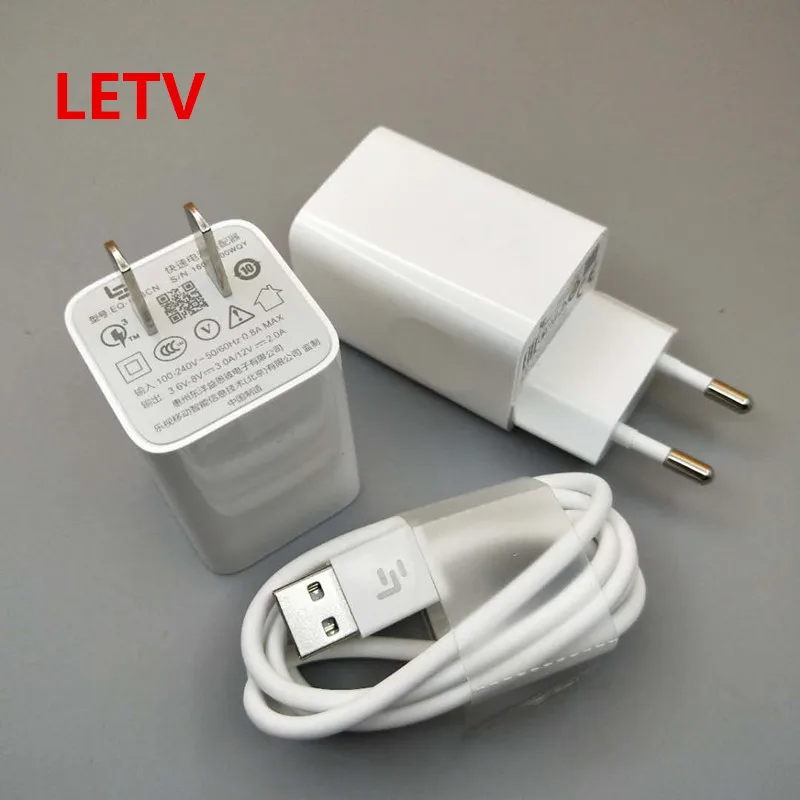 

Original LETV LEECO Fast Charger 12V 2A USB Quick Charge Adapter 100CM TYPE C SYNC Data Cable For LE 2 Pro 2s 3 3S Pro cool 1