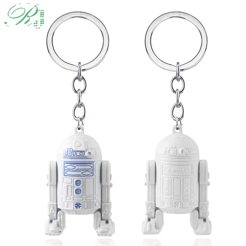 RJ New Movie Star Wars Keychains Anakin Skywalker Robot BB-8 Metal Llavero Spaceship Falcon Keyring For Women Men Car Jewelry
RJ New Movie Star Wars Keychains Anakin Skywalker Robot BB-8 Metal Llavero Spaceship Falcon Keyring For Women Men Car Jewelry