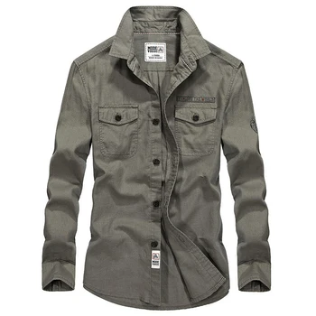 New Brand Spring Shirt Men Casual Shirts Pure Cotton Long Sleeve Turn-down Collar Single Breasted Mens Shirts Size S-3XL
New Brand Spring Shirt Men Casual Shirts Pure Cotton Long Sleeve Turn-down Collar Single Breasted Mens Shirts Size S-3XL