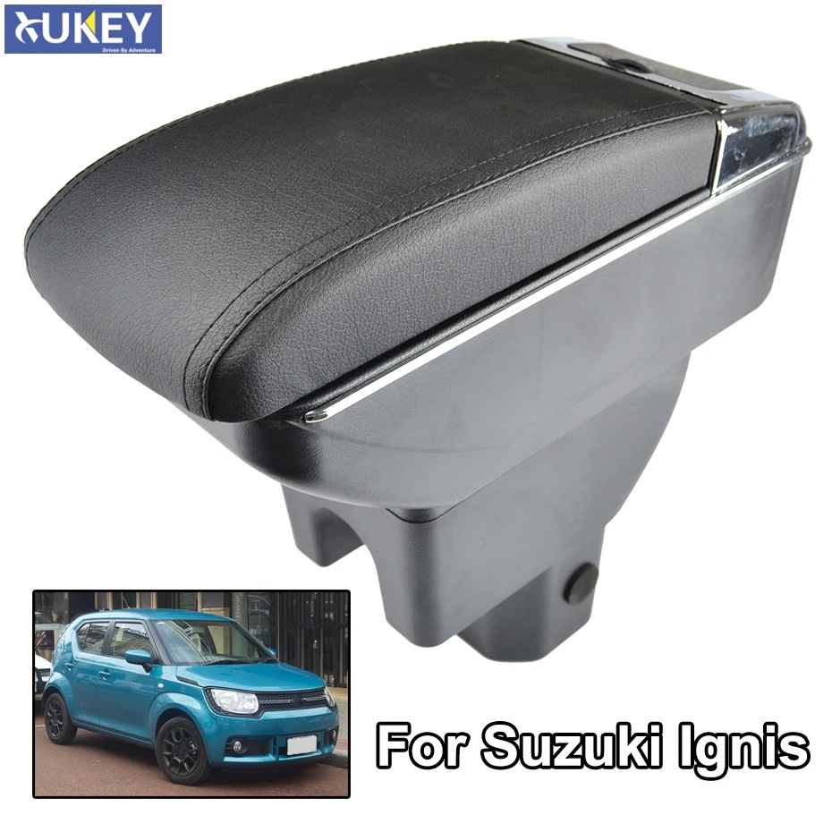 Armrest For Suzuki Ignis 2016 - 2018 Arm Rest Dual Layer Storage Box Decoration 2017 Car Styling 
Armrest For Suzuki Ignis 2016 - 2018 Arm Rest Dual Layer Storage Box Decoration 2017 Car Styling