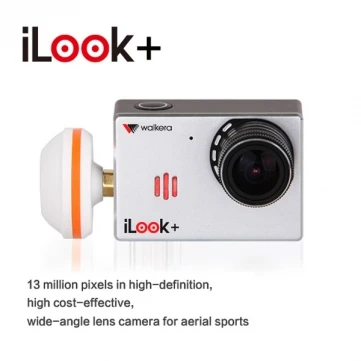 Walkera FPV iLook+ HD Camera 1920x1080P 13MP Built-in 5.8Ghz Transmitter Compatible with Fatshark Walkera DEVO F7 QR X350 Pro
Walkera FPV iLook+ HD Camera 1920x1080P 13MP Built-in 5.8Ghz Transmitter Compatible with Fatshark Walkera DEVO F7 QR X350 Pro