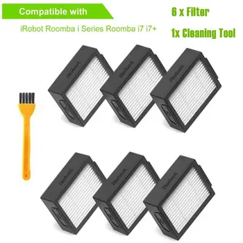 Filter for iRobot Roomba I Series E Series Sweeping Robot Accessories for iRobot i7 E5 E6 Replacement Filters
Filter for iRobot Roomba I Series E Series Sweeping Robot Accessories for iRobot i7 E5 E6 Replacement Filters