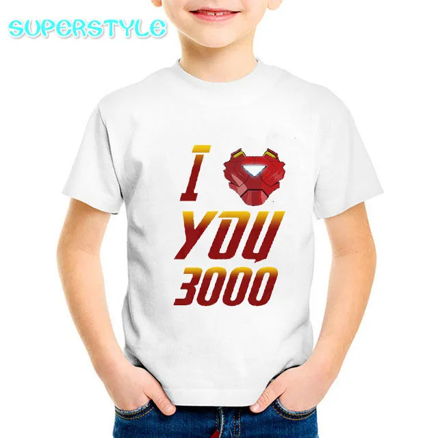 DAD I Love You 3000 Times Avengers Endgame Kids Tshirt Summer 2019 Iron Man Love U Three Thousand Times Boys T Shirt,dHKP2151
DAD I Love You 3000 Times Avengers Endgame Kids Tshirt Summer 2019 Iron Man Love U Three Thousand Times Boys T Shirt,dHKP2151