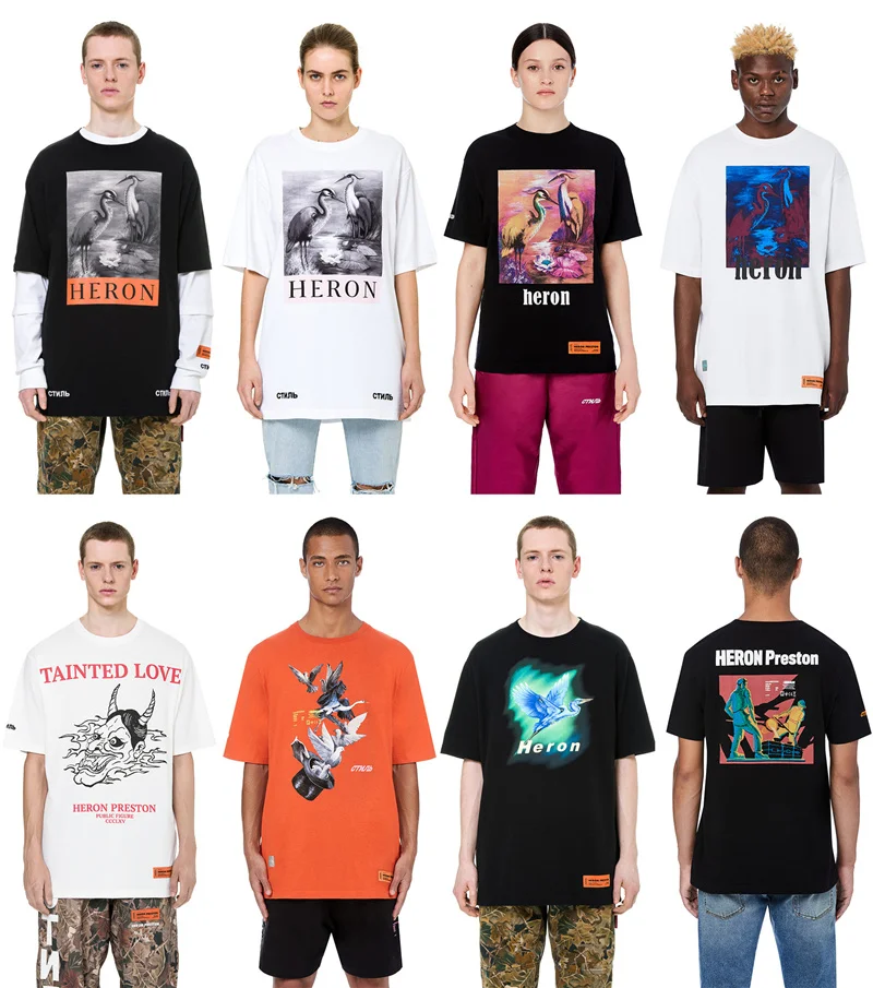Heron Preston Oversize Loose T-shirt 1:1 High Quality T shirt Digital direct injection Streetwear Heron Preston Top Tees
Heron Preston Oversize Loose T-shirt 1:1 High Quality T shirt Digital direct injection Streetwear Heron Preston Top Tees