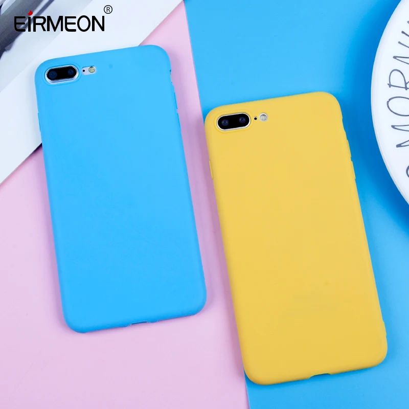 Candy Color Case For iPhone 7 8 6 6s Plus X 5 5s SE XR XS Max Simple Solid Color Ultra thin Soft TPU Case Phone Back Cover
Candy Color Case For iPhone 7 8 6 6s Plus X 5 5s SE XR XS Max Simple Solid Color Ultra thin Soft TPU Case Phone Back Cover