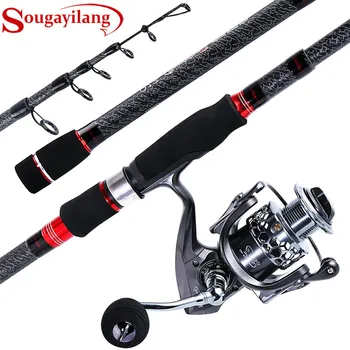 Sougayilang 1.8-3.0m Telescopic Fishing Rod and Fishing Reel With Spare Spool Combo Portable Travel Spinning Lure Rod Wheel Set
Sougayilang 1.8-3.0m Telescopic Fishing Rod and Fishing Reel With Spare Spool Combo Portable Travel Spinning Lure Rod Wheel Set