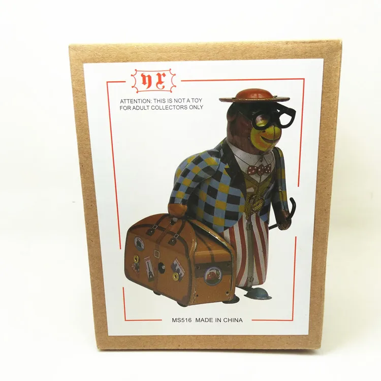Zakka mkd52 Collectible Retro Antique Tin Toys Iron Metal Wind Up Robot Children Toys Home Decoration MS516 Old Business Monkey
Zakka mkd52 Collectible Retro Antique Tin Toys Iron Metal Wind Up Robot Children Toys Home Decoration MS516 Old Business Monkey