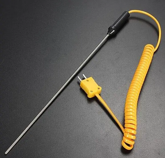 SZBFT 10pcs/lot 10cm probe length K Type Thermocouple Stainless Steel Probe Sensors Temperature Measurement
SZBFT 10pcs/lot 10cm probe length K Type Thermocouple Stainless Steel Probe Sensors Temperature Measurement