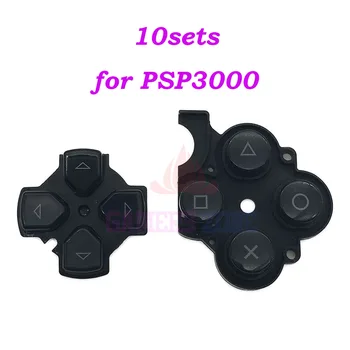 10sets Black Buttons Key Pad Set Repair Replacement for Sony PSP 3000 Slim Console
10sets Black Buttons Key Pad Set Repair Replacement for Sony PSP 3000 Slim Console
