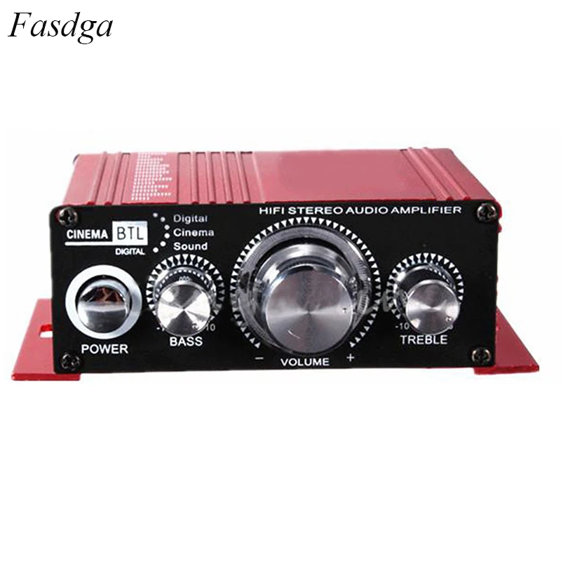 Mini Auto Car Stereo Amplifier 2 Channel Audio Support CD DVD MP3 Input for Nehicle Trunk Motorcycle Hi-Fi 12V Audio Player
Mini Auto Car Stereo Amplifier 2 Channel Audio Support CD DVD MP3 Input for Nehicle Trunk Motorcycle Hi-Fi 12V Audio Player