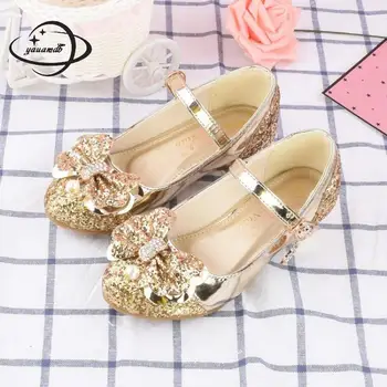 3-18Y Kids Leather Shoes Spring Autumn Girls High Heels Bow Solid Sequins Princess Children's Footwear Ly55
3-18Y Kids Leather Shoes Spring Autumn Girls High Heels Bow Solid Sequins Princess Children's Footwear Ly55
