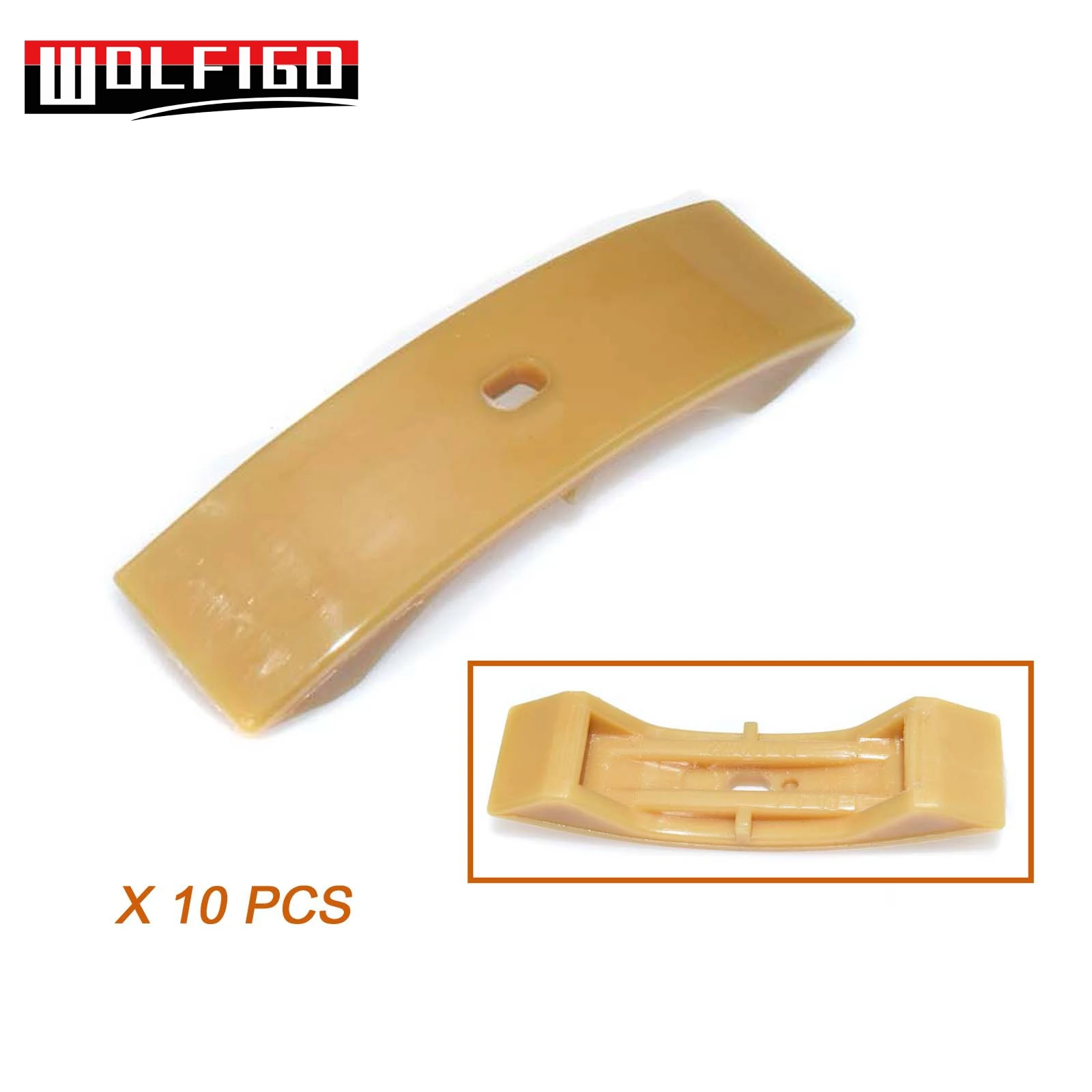 WOLFIGO New 2PCS / 4PCS / 10PCS Turbo Timing Camshaft Chain Tensioner Shoe Pad For VW Audi 1.8T,2.7 058109217B, 058109088B
WOLFIGO New 2PCS / 4PCS / 10PCS Turbo Timing Camshaft Chain Tensioner Shoe Pad For VW Audi 1.8T,2.7 058109217B, 058109088B