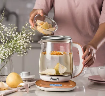 220V 1000w 1.8L Electric kettle Health pot Bird's nest water stew Multifunctional tea maker IMD panel 0.4L liner Timing
220V 1000w 1.8L Electric kettle Health pot Bird's nest water stew Multifunctional tea maker IMD panel 0.4L liner Timing