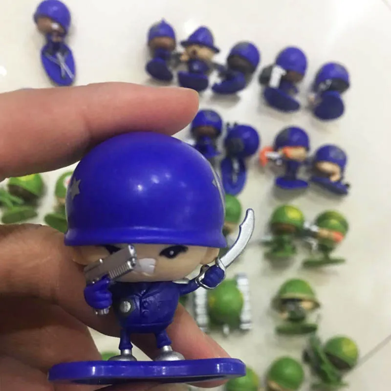 2pcs/lot high quality Little green/blue army men figures Green soldier action toys collection and battle game play toys
2pcs/lot high quality Little green/blue army men figures Green soldier action toys collection and battle game play toys
