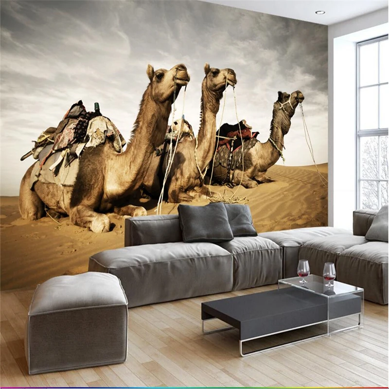 Custom Photo Wallpaper Mural Wall Sticker 3D 3D Camel Desert Gobi Desert Mosaic TV Wall papel de parede 3d para sala atacado
Custom Photo Wallpaper Mural Wall Sticker 3D 3D Camel Desert Gobi Desert Mosaic TV Wall papel de parede 3d para sala atacado