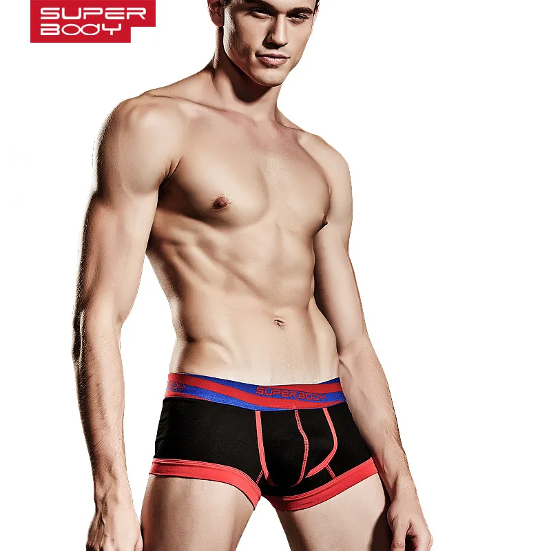New Arrival Men's Cotton Boxers Underwear Low-waist SUPERBODY Fashion Sexy U Convex Boxer Shorts SUP170110
New Arrival Men's Cotton Boxers Underwear Low-waist SUPERBODY Fashion Sexy U Convex Boxer Shorts SUP170110