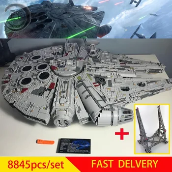 New Star Plan Ultimate Building Blocks Force Awakens Millennium Set Falcon Model fit 75192 Toys Kid Birthda Gift
New Star Plan Ultimate Building Blocks Force Awakens Millennium Set Falcon Model fit 75192 Toys Kid Birthda Gift