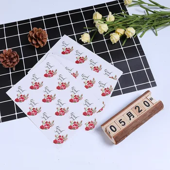120Pcs 2019 New Arrival Thank you Flower Cake Packaging Sealing Label Kraft Sticker Baking DIY Gift Stickers
120Pcs 2019 New Arrival Thank you Flower Cake Packaging Sealing Label Kraft Sticker Baking DIY Gift Stickers