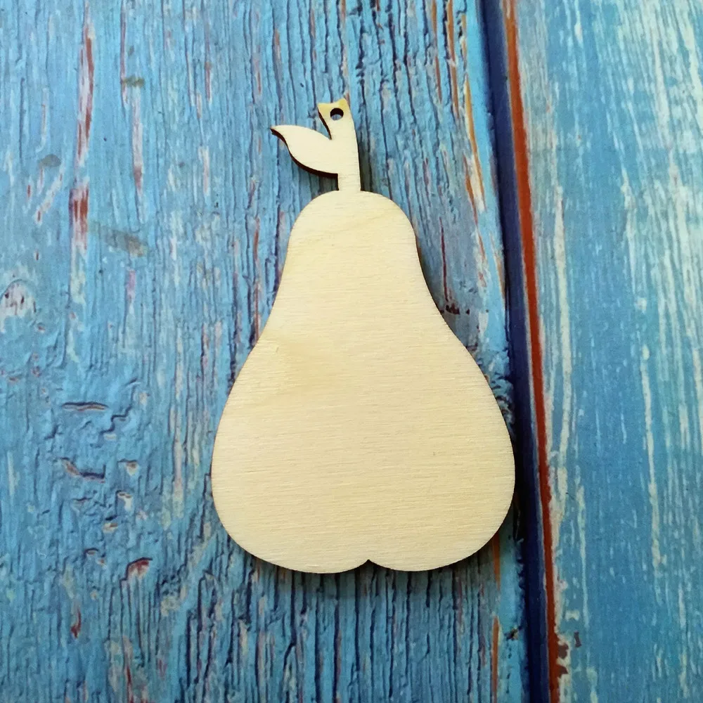 10x WOODEN BALLET SHOES SHAPES gift tag craft card scrapbook embellishment art