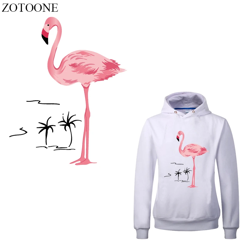 ZOTOONE Iron on Flamingo Patches for Clothing Heat Transfer Vinyl Stickers DIY T-shirt Iron-on Transfers Applique Thermal Press
ZOTOONE Iron on Flamingo Patches for Clothing Heat Transfer Vinyl Stickers DIY T-shirt Iron-on Transfers Applique Thermal Press
