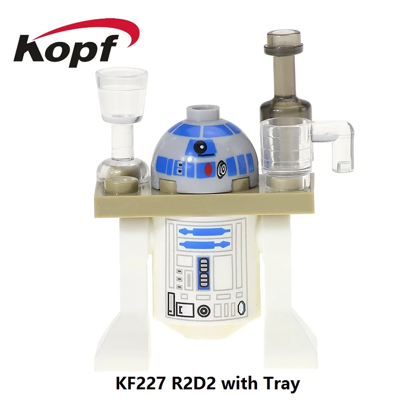 Single Sale Space Reindeer R2D2 With Tray R3D5 R3-D5 Luke Skywalker Building Blocks Action Figures Toys for children KF227
Single Sale Space Reindeer R2D2 With Tray R3D5 R3-D5 Luke Skywalker Building Blocks Action Figures Toys for children KF227