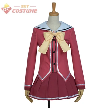 Charlotte Nao Tomori Women Girls School Uniform Red Lovely Coat Skirt Anime Cosplay Costume For Halloween Party
Charlotte Nao Tomori Women Girls School Uniform Red Lovely Coat Skirt Anime Cosplay Costume For Halloween Party