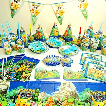 For 10 people 157pcs luxury happy birthday Pikachu baby boy girl party shower decoration tableware sets suppliers wholesale
For 10 people 157pcs luxury happy birthday Pikachu baby boy girl party shower decoration tableware sets suppliers wholesale