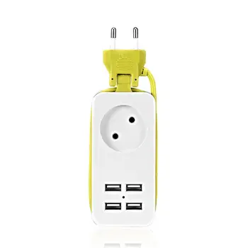 EU Plug 4 USB Power Strip Electronic Socket Surge Protector Extension Sockets USB Smart Mobile Phone Wall Charger Desktop Hub
EU Plug 4 USB Power Strip Electronic Socket Surge Protector Extension Sockets USB Smart Mobile Phone Wall Charger Desktop Hub