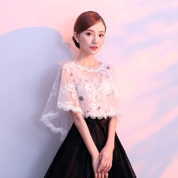 white petticoat Boat neck champagne Lace Wraps Lace up wedding dress outside jupon girl dress accessories wedding bolero lace
white petticoat Boat neck champagne Lace Wraps Lace up wedding dress outside jupon girl dress accessories wedding bolero lace