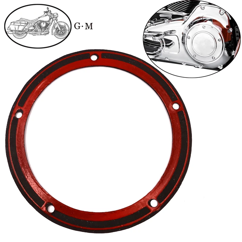 

Motorcycle Parts 5 Hole Clutch Derby Cover Gasket seal For Harley Softail Touring Dyna Street Electra Glide Road King Fat Boy